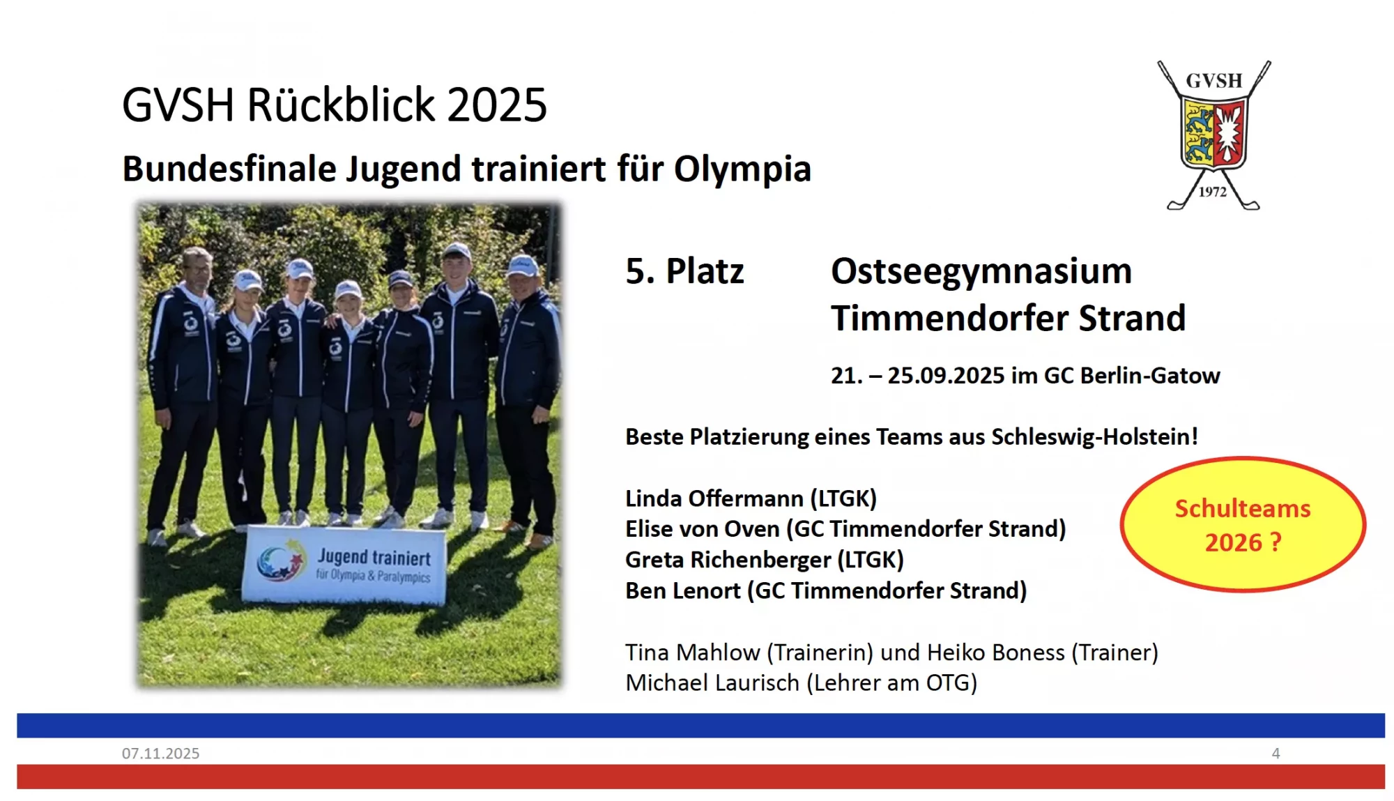 Bundesfinale Jugend trainiert für Olympia